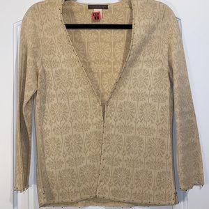 Cream Sigrid Olsen medium cardigan
